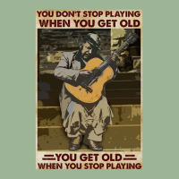 You Don't Stop Playing When You Get Old   Man With Guitar   Guitarist  Urban Heavy T-shirt | Artistshot