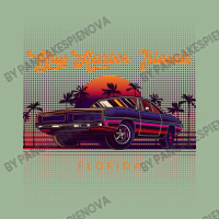 Bay Harbor Islands Florida Retro Vintage 80s 90s Muscle Cars Retrowave Urban Heavy T-shirt | Artistshot