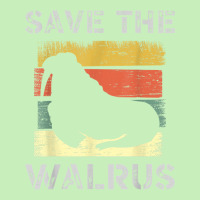 Save The Walrus Tusk Whiskers Marine Mammals Urban Heavy T-shirt | Artistshot