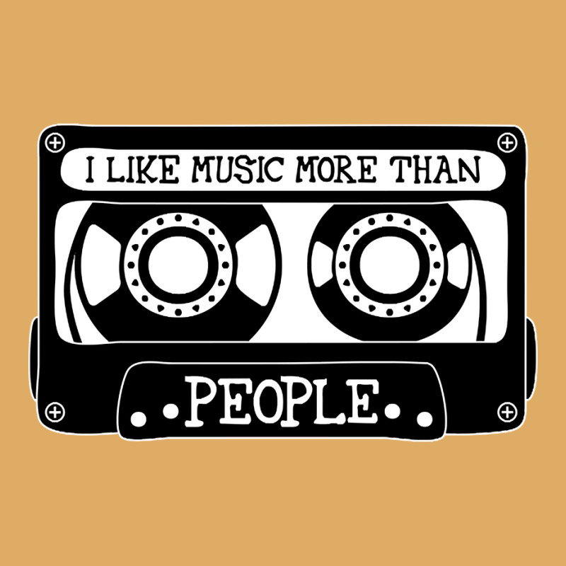 I Like Music More Than People Urban Pullover Hoodie by Garvin Naquin | Artistshot