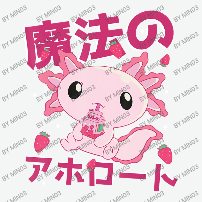 Japanese Strawberry Milk Shake Anime Pink Kawaii Aesthetic Axolotl Mat Urban Pullover Hoodie by Min03 | Artistshot