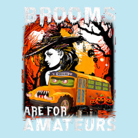 Womens School Bus Driver Witch Brooms Are For Amateurs Halloween Urban Pullover Hoodie | Artistshot