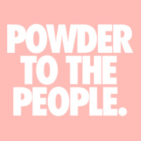 Powder To The People Urban Pullover Hoodie | Artistshot