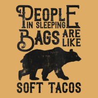 Womens People In Sleeping Bags Are Like Soft Tacos Funny Camping V Nec Urban Pullover Hoodie | Artistshot