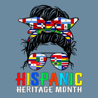 National Hispanic Heritage Month Latin Flags Messy Bun T Shirt Urban Pullover Hoodie | Artistshot