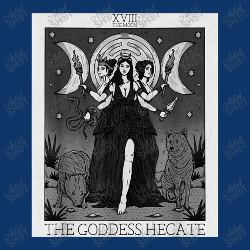 Hecate Triple Moon Goddess Hekate Wheel Witch Tarot Card Seamless Cap by Nindy Tees | Artistshot