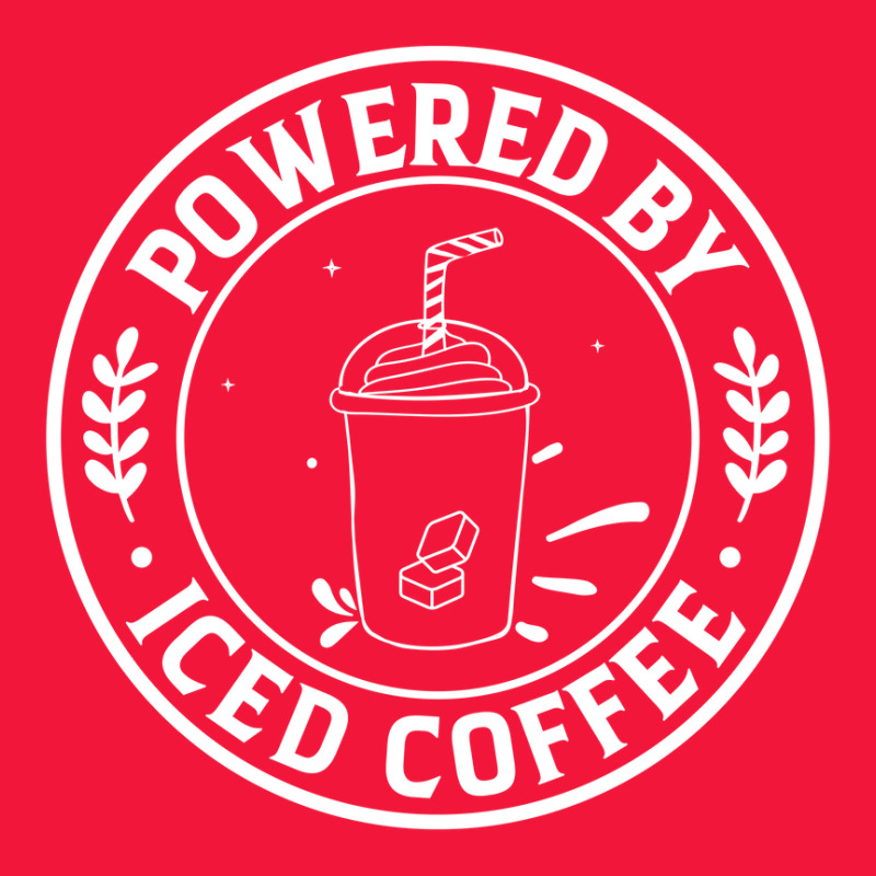 Powered By Iced Coffee Seamless Cap | Artistshot