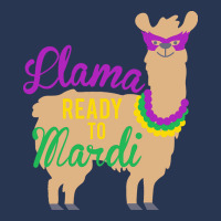 Mardi Gras T  Shirt Llama Ready To Mardi Gras Funny Llama Lover T  Shi Men Denim Jacket | Artistshot