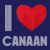 I Love Canaan Boyfriend Heart Vintage Bday Family T Shirt Beanie | Artistshot