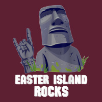 Easter Island Rocks Moai Statue Rapa Nui Rock Music Beanie | Artistshot