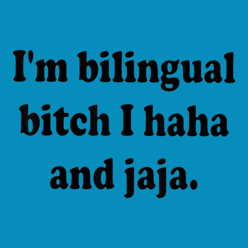 I’m Bilingual Bitch Haha And Jaja Beanie by ImmanUnde | Artistshot