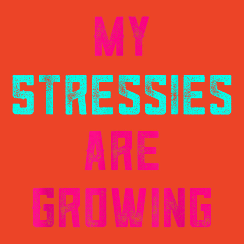 My Stressies Are Growing Funny Overworked Stressed Out Shirt Beanie by cm-arts | Artistshot