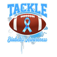 Diabetes Diabetic Tackle Football Blue Ribbon 109 Diabetes Awareness Visor Hat | Artistshot