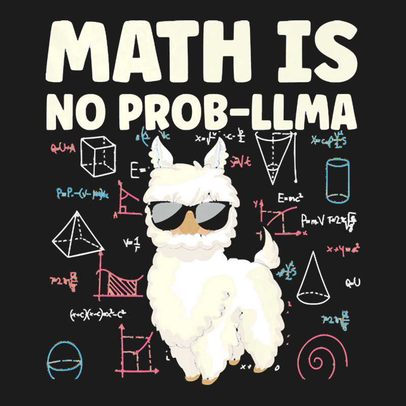 Math Is No Prob Lllma Llama T  Shirt Hoodie & Jogger Set | Artistshot