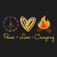 Peace Love Camping Retro Vintage Classic T-shirt | Artistshot