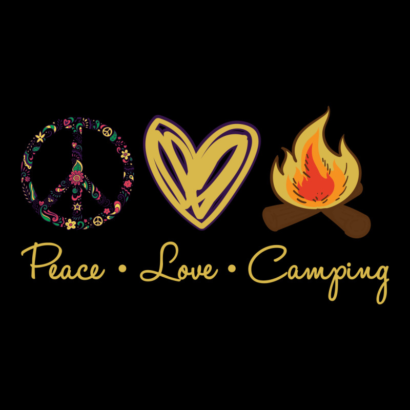 Peace Love Camping Retro Vintage Long Sleeve Shirts by vip.pro123 | Artistshot