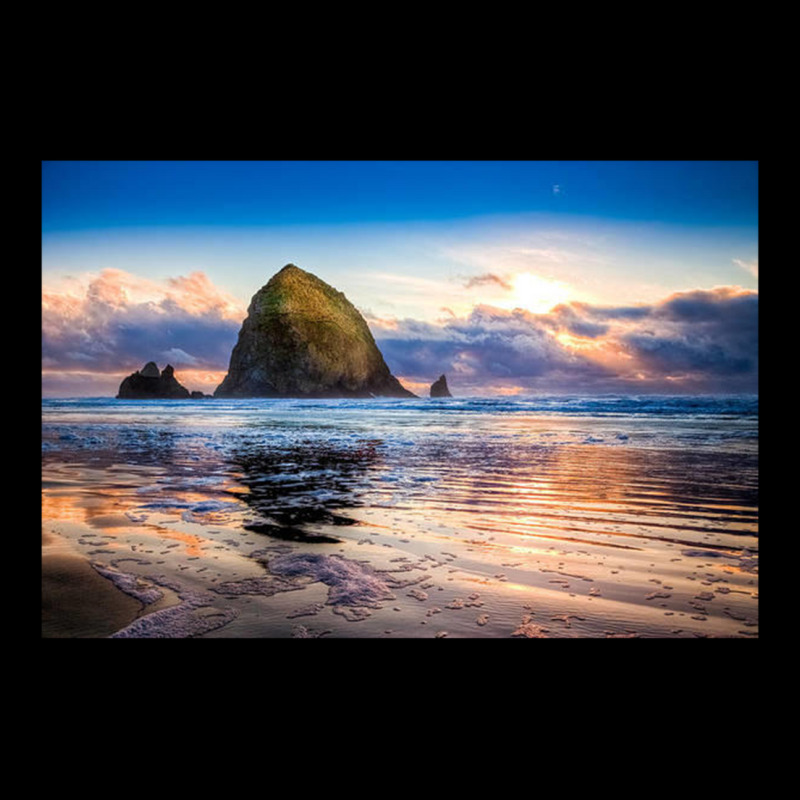 Haystack Rock Visor hat by cm-arts | Artistshot