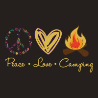 Peace Love Camping Retro Vintage Tank Top | Artistshot