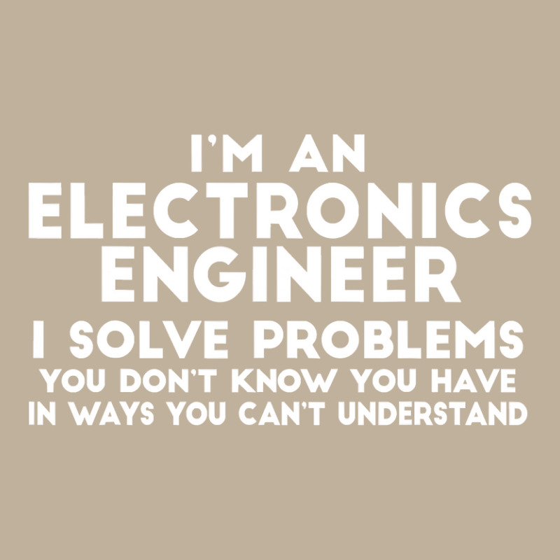 Engineer Funny Gift   Electronics Engineer I Solve Problems T Shirt Sun Shade Cap by sieuduong86 | Artistshot