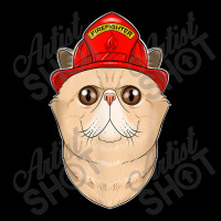 Cat Lover I Fireman Cat I Firefighter Exotic Shorthair Cat Adjustable Cap | Artistshot