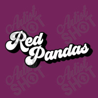 Red Pandas Vintage Retro Font Funny Tie Dyed Bucket Hat | Artistshot