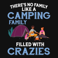 There's No Family Like A Camping Family Filled With Crazies  (1) Baby Beanies | Artistshot