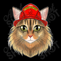 Cat Lover I Fireman Cat I Firefighter Siberian Cat Premium Adjustable Cap | Artistshot