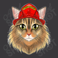 Cat Lover I Fireman Cat I Firefighter Siberian Cat Premium Ladies Curvy T-shirt | Artistshot