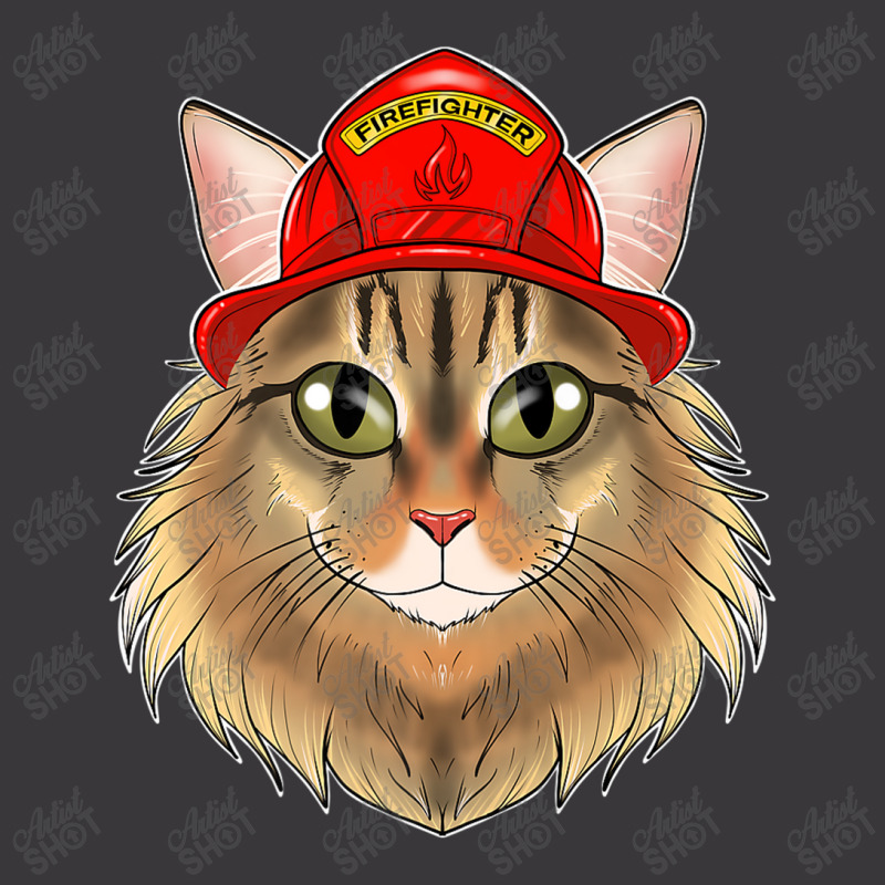 Cat Lover I Fireman Cat I Firefighter Siberian Cat Premium Ladies Curvy T-Shirt by Yuh2105 | Artistshot