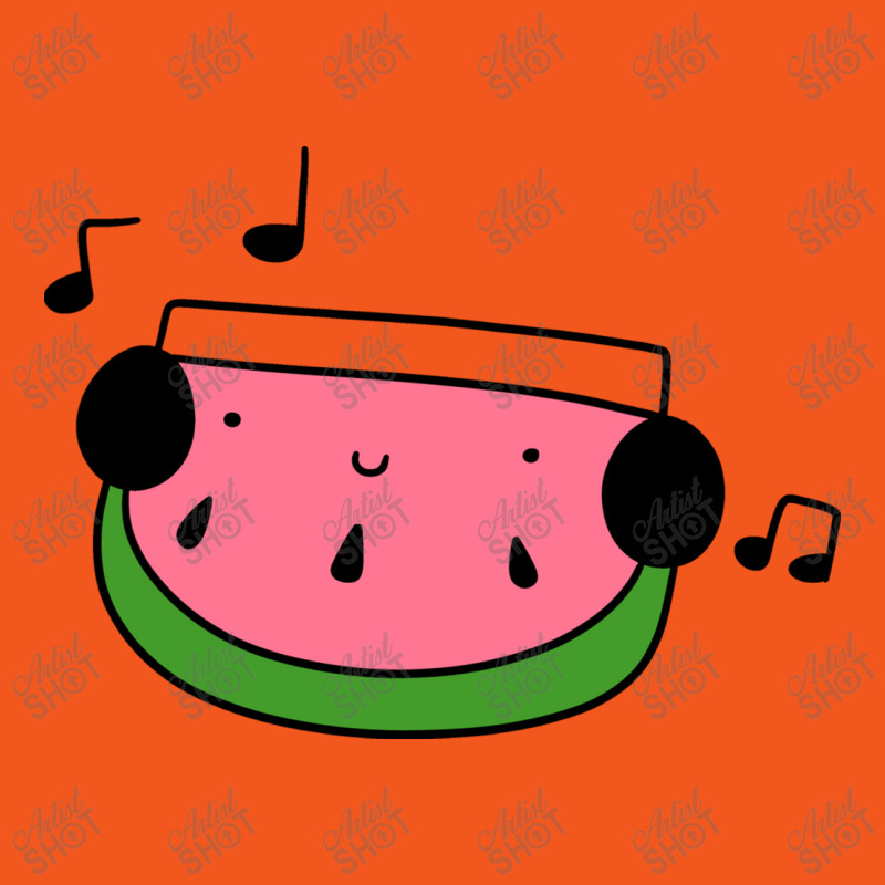 Watermelon Wedge With Headphones Retro Trucker Cap by hasan2 | Artistshot