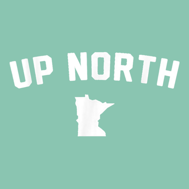 Up North Minnesota Text Snapback Trucker Cap | Artistshot