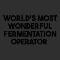 World's Most Wonderful Fermentation Operator T Shirt Snapback Trucker Cap | Artistshot