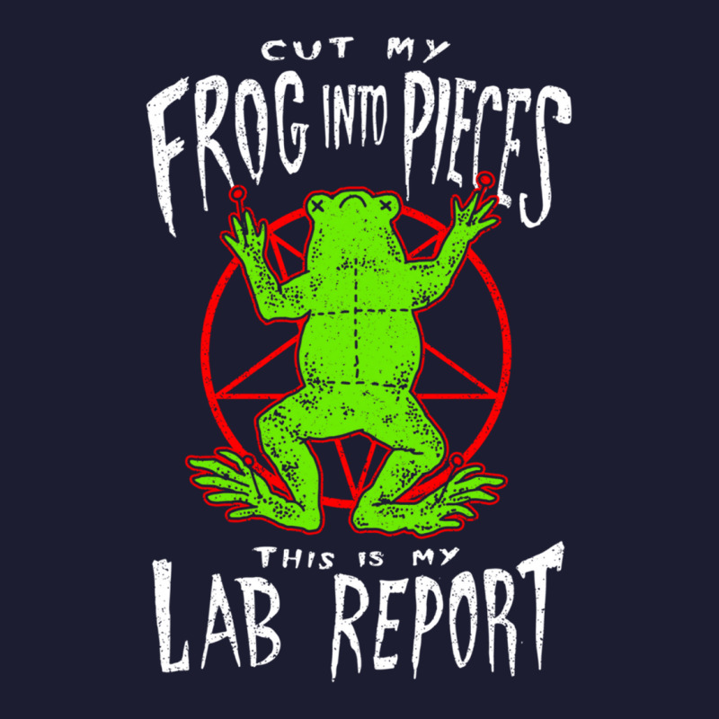 Cut My Frog Into Pieces This Is My Lab Report Foam Trucker Hat | Artistshot