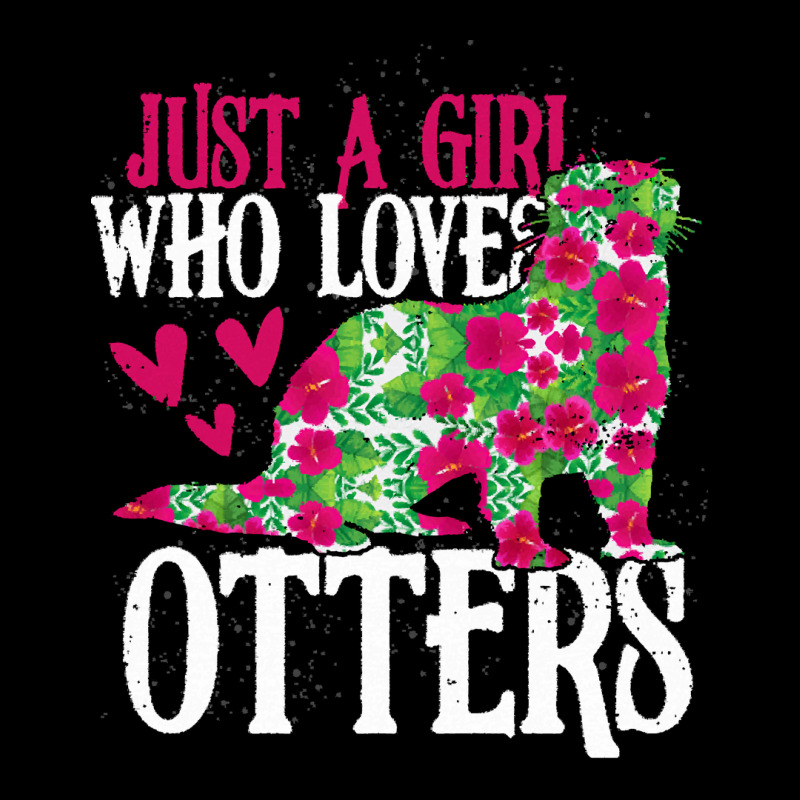 Otter Lover T  Shirt Girl Love Otter Grunge Vintage T  Shirt Men's Long Sleeve Pajama Set | Artistshot