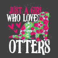 Otter Lover T  Shirt Girl Love Otter Grunge Vintage T  Shirt Vintage T-shirt | Artistshot