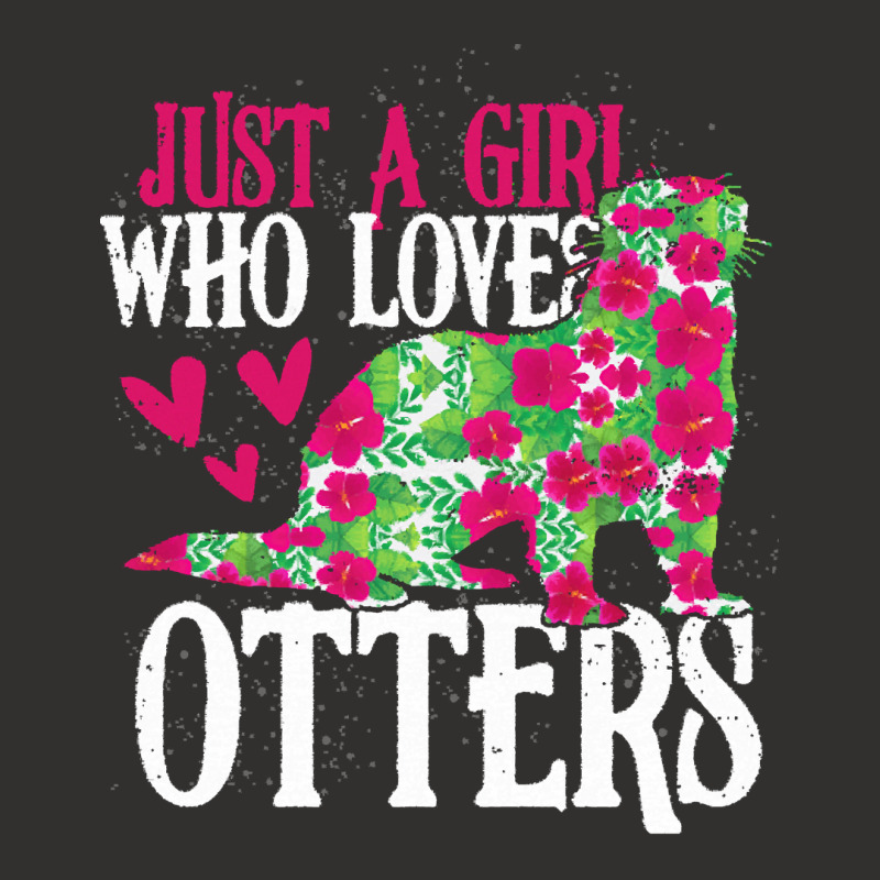 Otter Lover T  Shirt Girl Love Otter Grunge Vintage T  Shirt Champion Hoodie | Artistshot