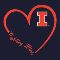 Illinois Fighting Illini Heart 34 - Apparel Foam Trucker Hat | Artistshot