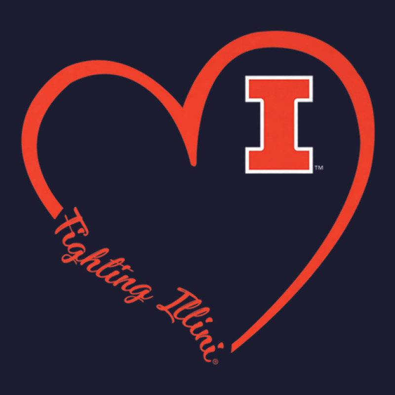 Illinois Fighting Illini Heart 34 - Apparel Foam Trucker Hat by IsaiahStark | Artistshot