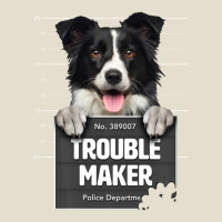 Troublemaker Cheeky Border Collie Puppy Is Naughty Adjustable Baseball Cap | Artistshot