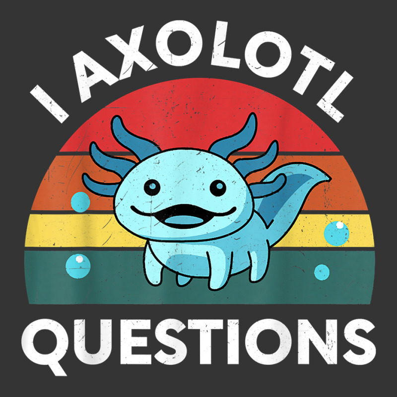 Retro Anime Shirt I Axolotl Questions Amine Lovers Gift T Shirt Adjustable Baseball Cap by cm-arts | Artistshot