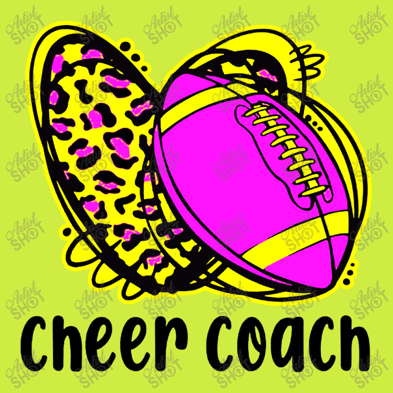 Cheer Coach Leopard Cheerleading Football Mom Adjustable Baseball Cap | Artistshot