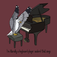 Keyboard Playing Seabird That Sings Adjustable Baseball Cap | Artistshot