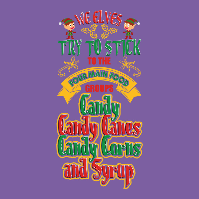 Elves Stick Four Main Groups Candy Canes Corns Syrup T Shirt Dyed Cap by cm-arts | Artistshot