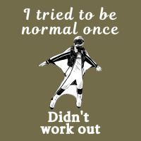 I Tried To Be Normal Once Did Not Work Out White Text Classic Dyed Cap | Artistshot