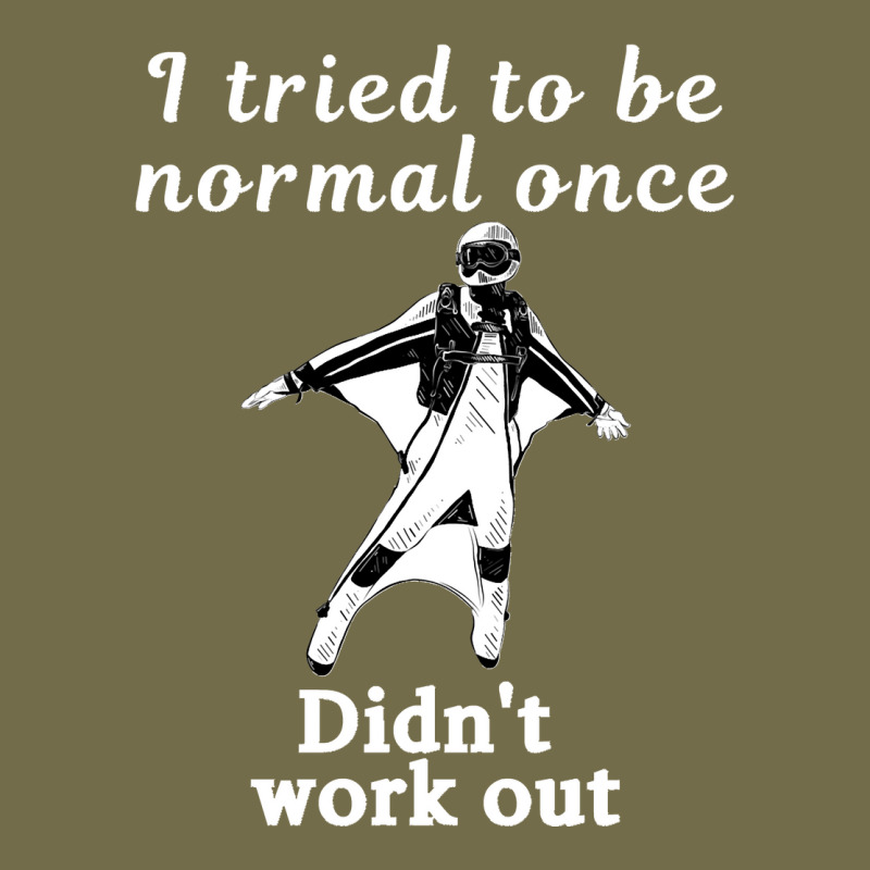 I Tried To Be Normal Once Did Not Work Out White Text Classic Dyed Cap by cm-arts | Artistshot