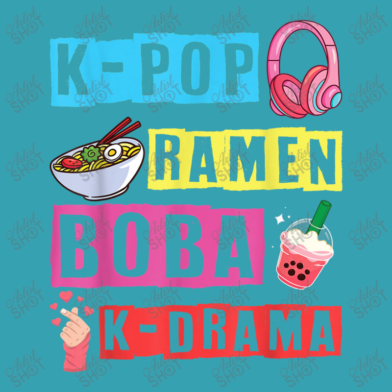 Kpop Ramen Boba Kdrama Korean Kpop Dyed Cap | Artistshot