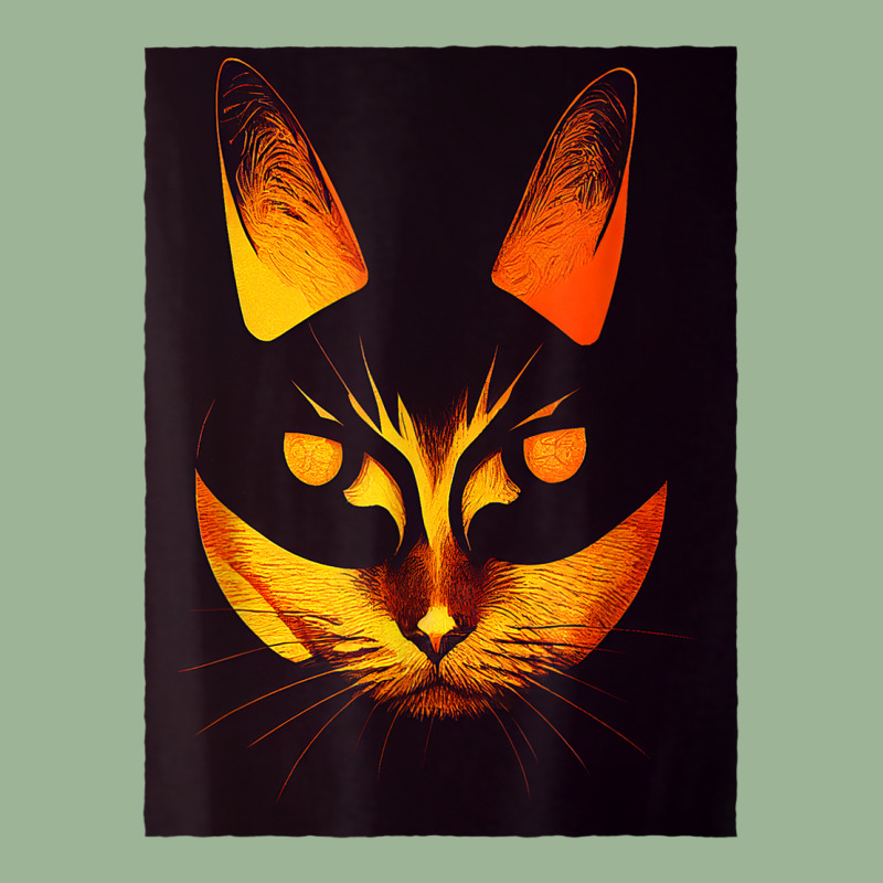 Halloween Cat   Scary Kitty   Creepy Halloween Party Urban Heavy T-shirt | Artistshot