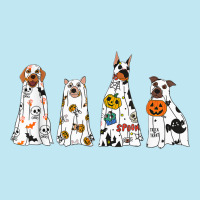 Dog Ghost Spooky Season Ghost Halloween Groovy Retro Urban Heavy T-shirt | Artistshot