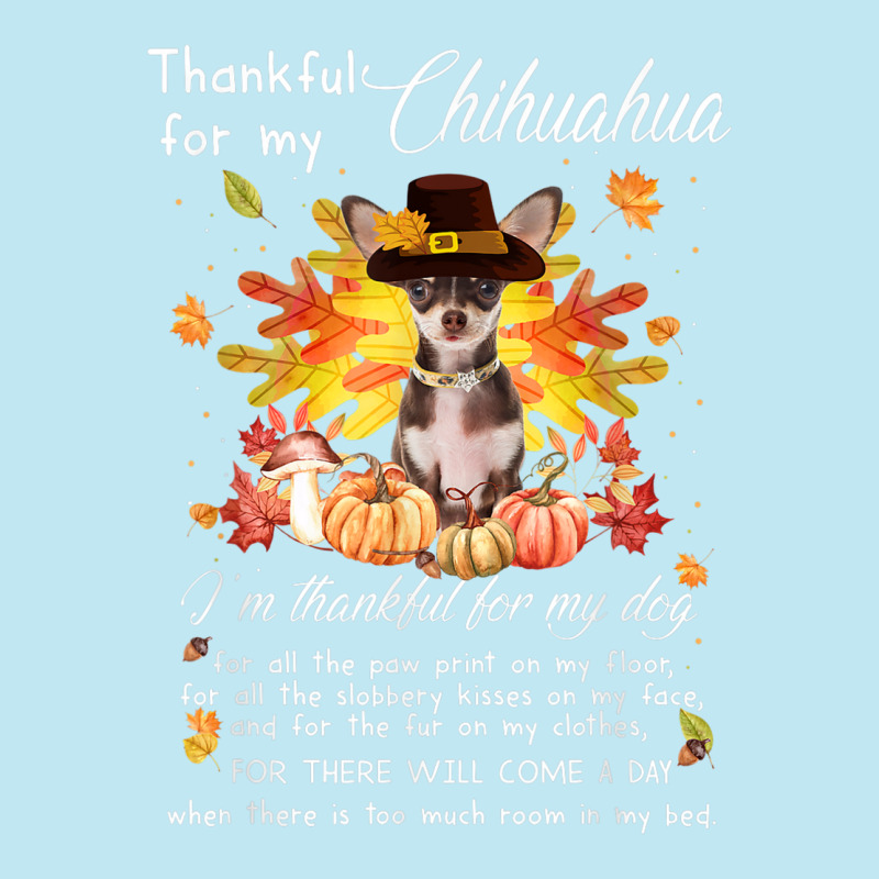 Thankful For My Chihuahua Thanksgiving I'm Pumpkin Fall Urban Heavy T-shirt | Artistshot