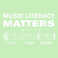 Music Literacy Matters I Like To Eat Puppies Funny Quote T Shirt Urban Heavy T-shirt | Artistshot